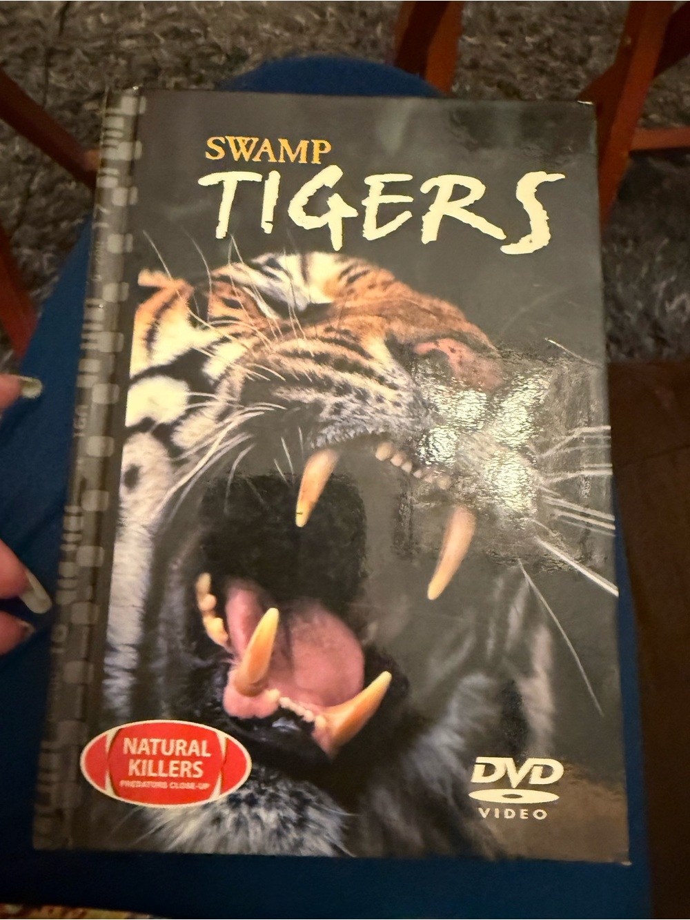 Swamp Tigers DVD built in book (used)